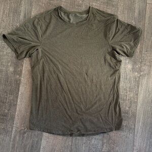 lululemon athletica Dark Olive Short Sleeve Tee